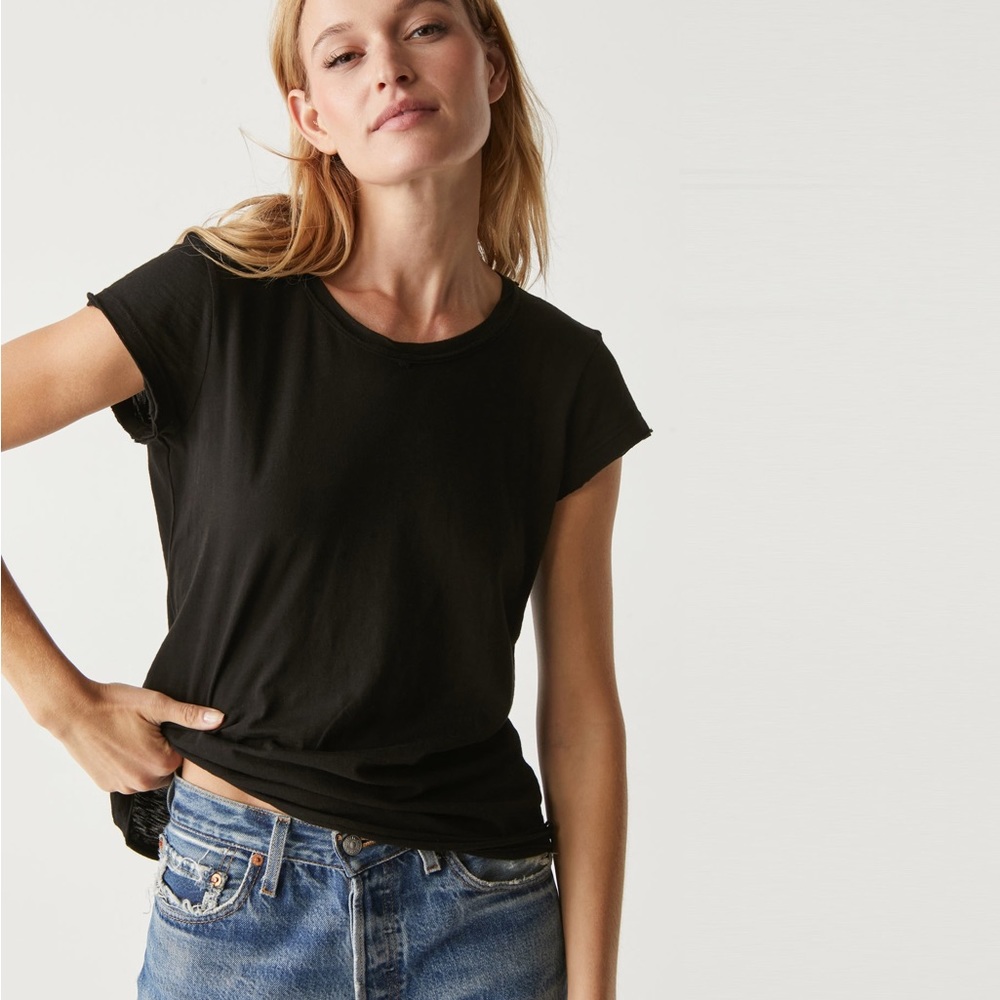 Michael Stars Trudy s/s crew neck tee one size